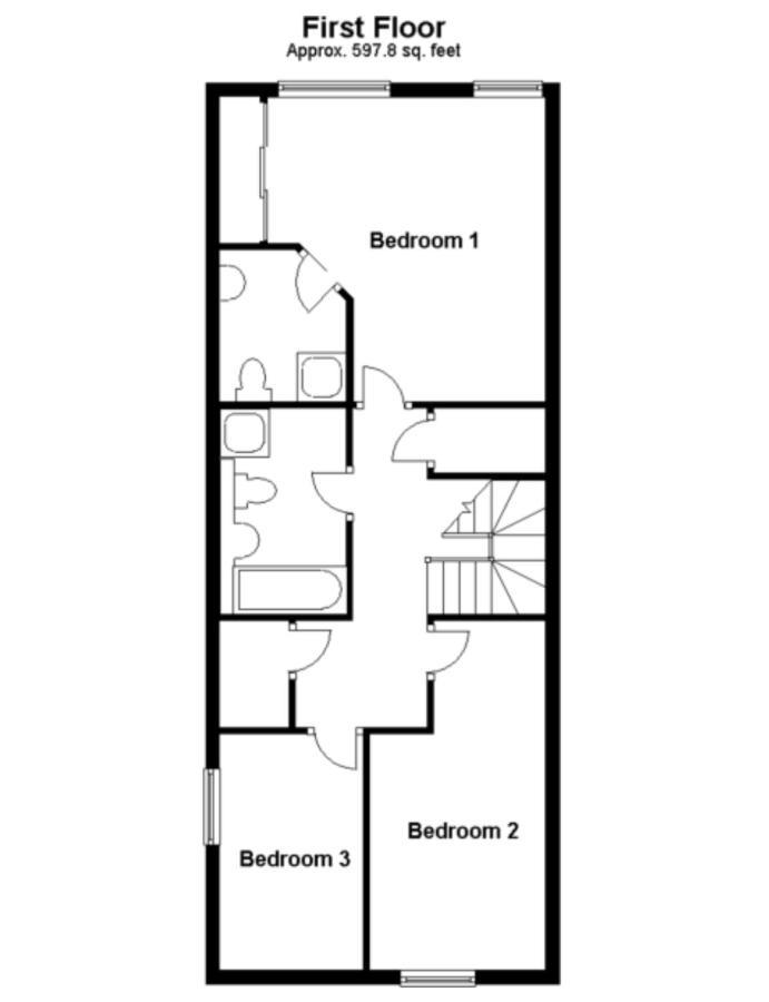 The Chaucer - Modern 3 Bed Home With Parking Close To City Centre 坎特伯雷 外观 照片